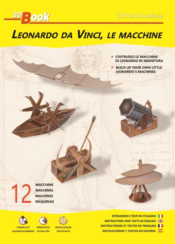 3D Book - Leonardo da Vinci