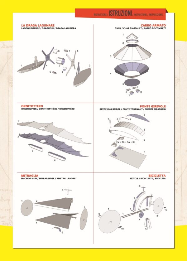3D Book - Leonardo da Vinci - immagine 4