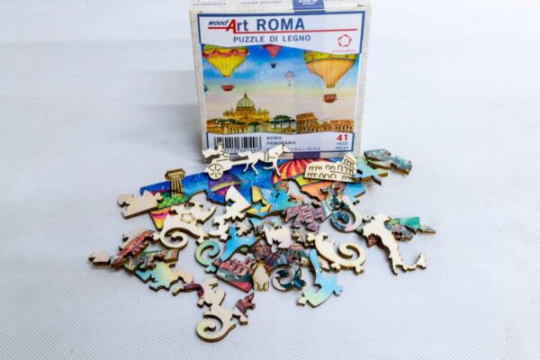 Roma, Panorama - puzzle di legno FORMAcultura