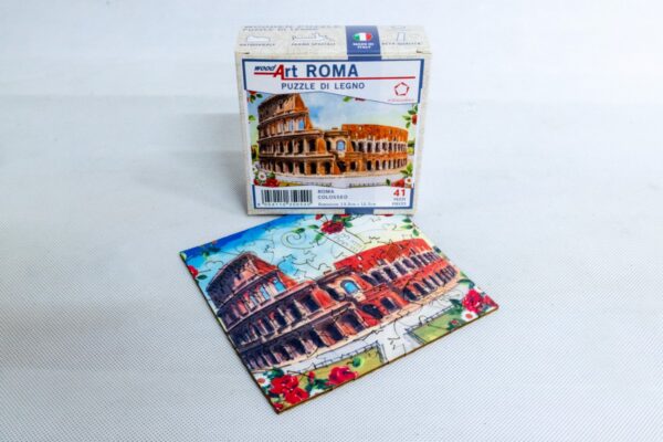 Roma, Colosseo, puzzle di legno, FORMAcultura